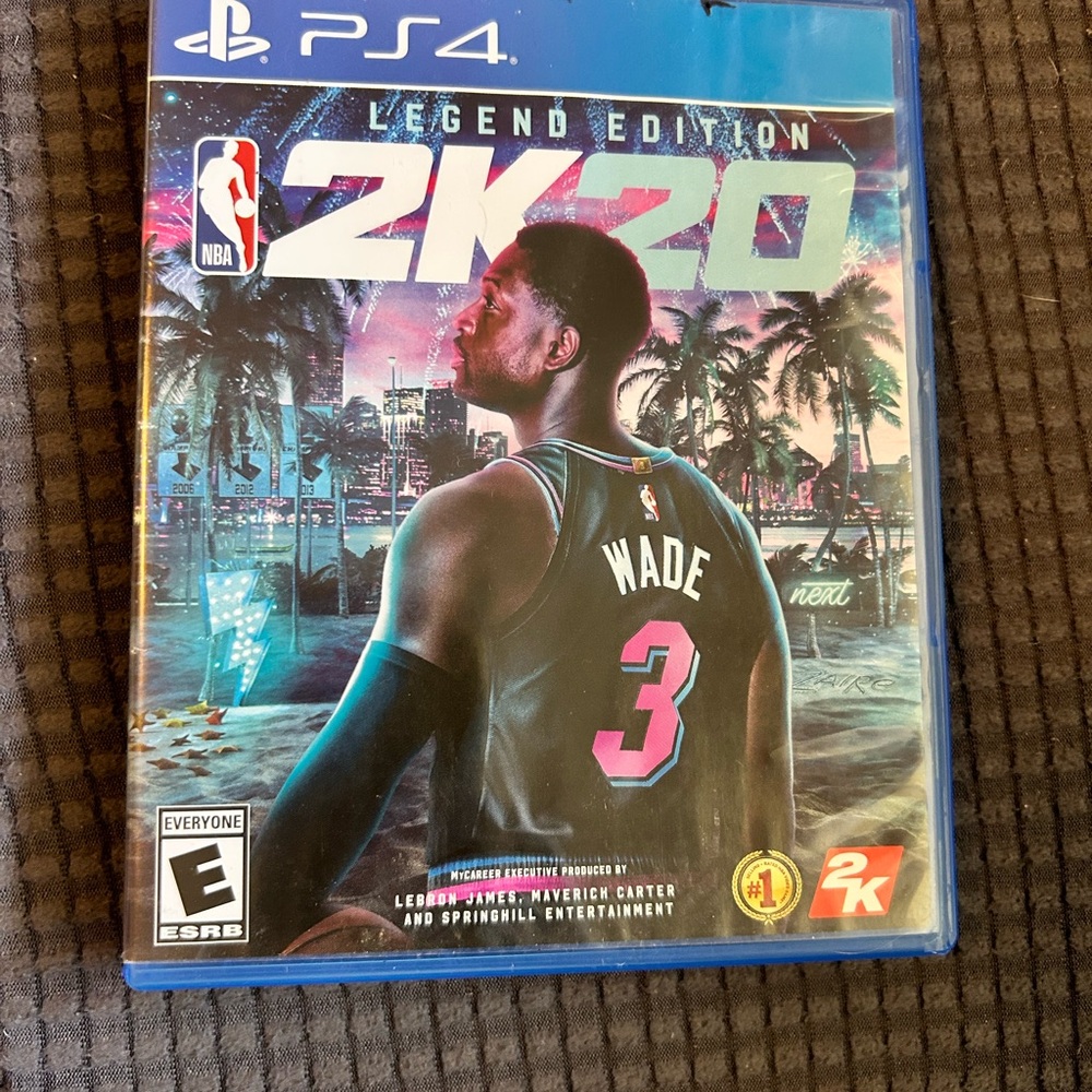 NBA 20 Legend Edition for PS4 - tested and works
